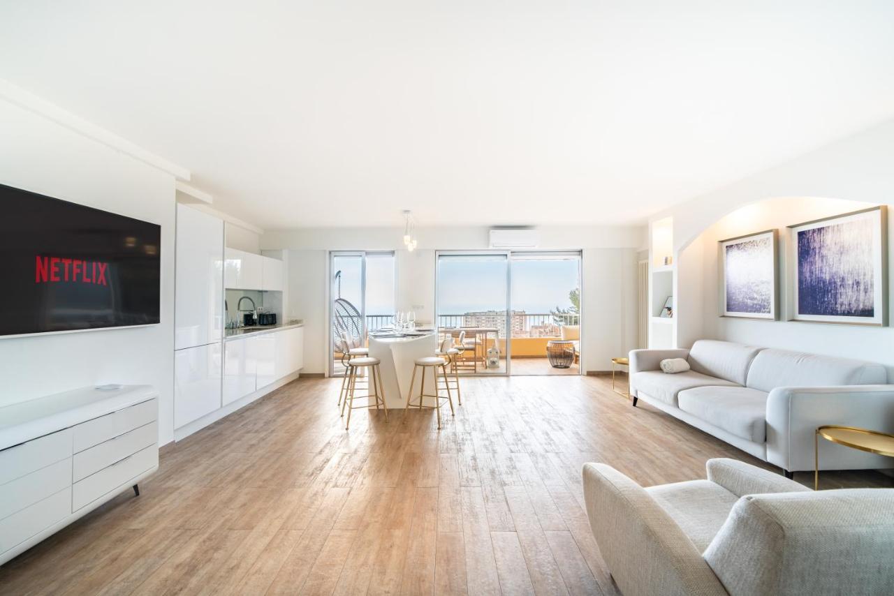 Monaco Border, Sea View, Terrace, Free Parking Apartment Beausoleil Exterior foto